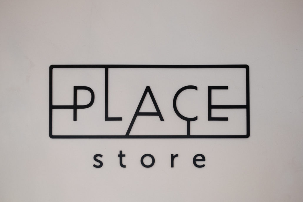 Place Store Logo above cash desk